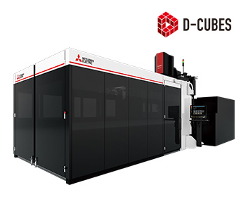 三菱電機の三次元レーザー加工機CVシリーズの製品画像